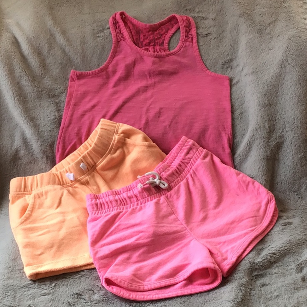 🎀 Play shorts and top